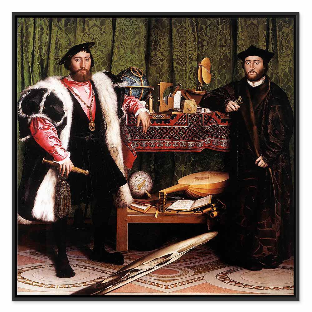 Holbein Ambassadors Renaissance Canvas Print
