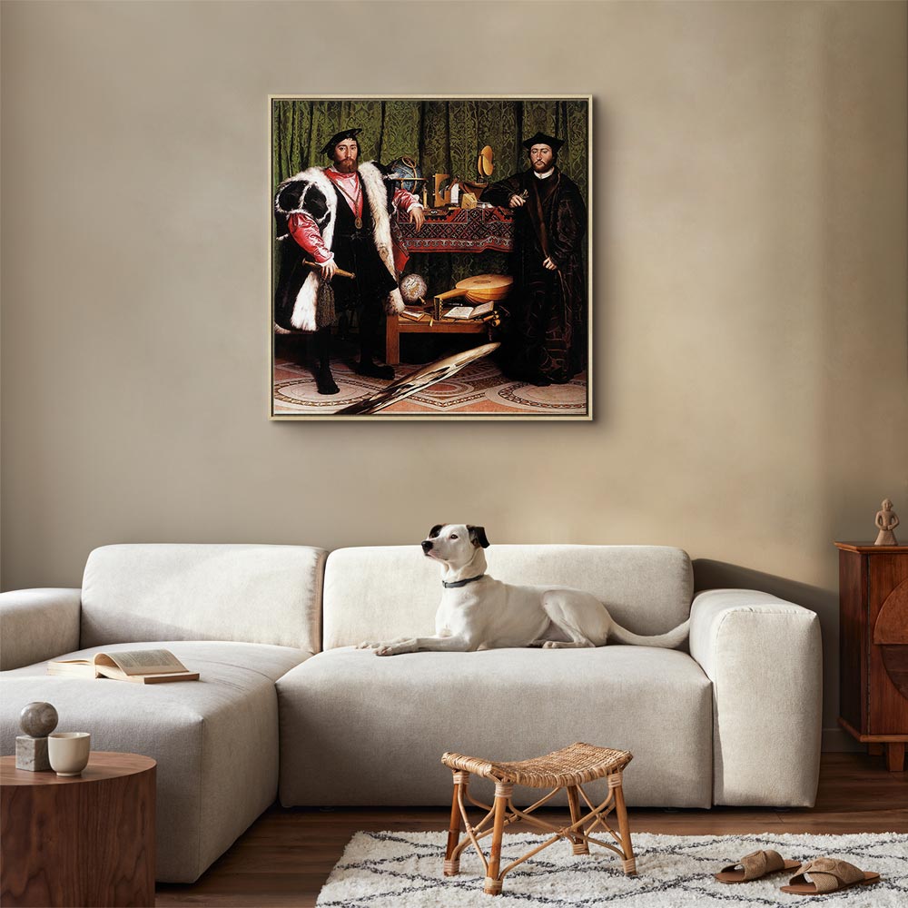 Holbein Ambassadors Renaissance Canvas Print
