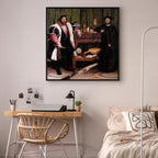 Holbein Ambassadors Renaissance Canvas Print