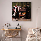 Holbein Ambassadors Renaissance Canvas Print