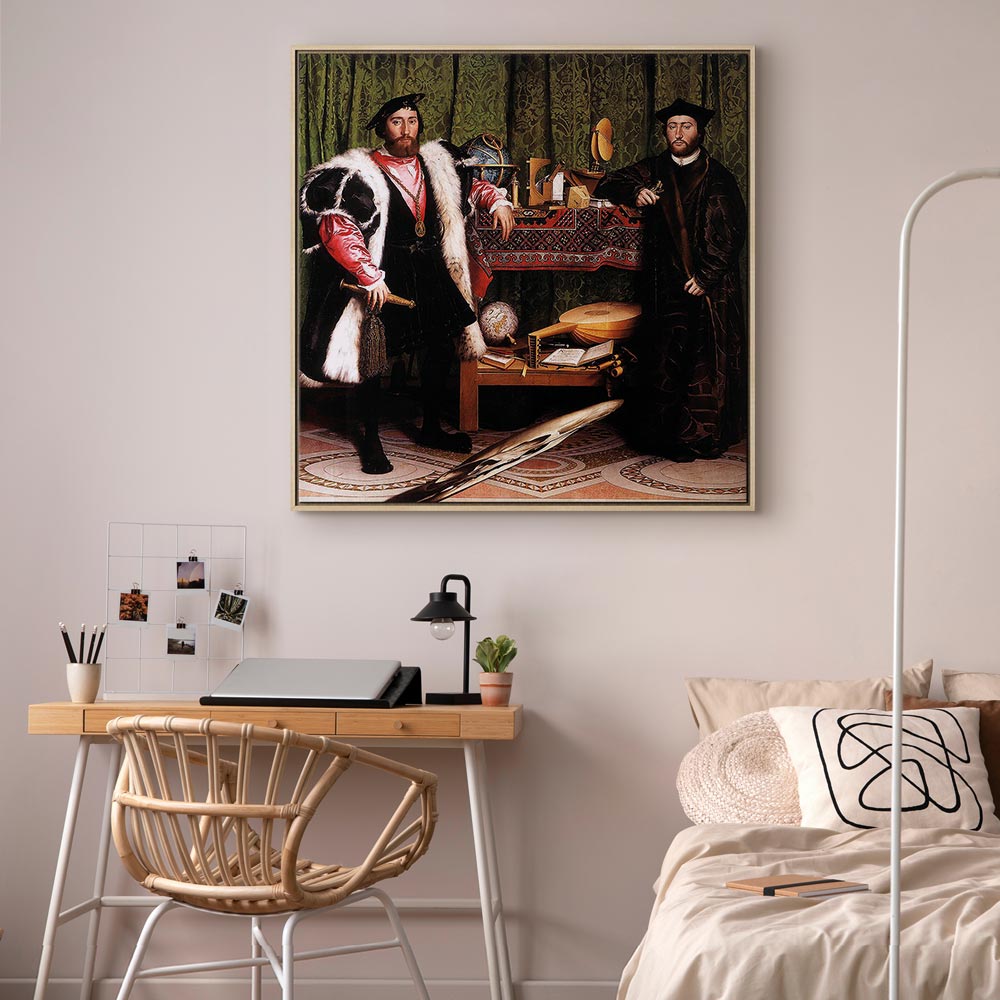 Holbein Ambassadors Renaissance Canvas Print