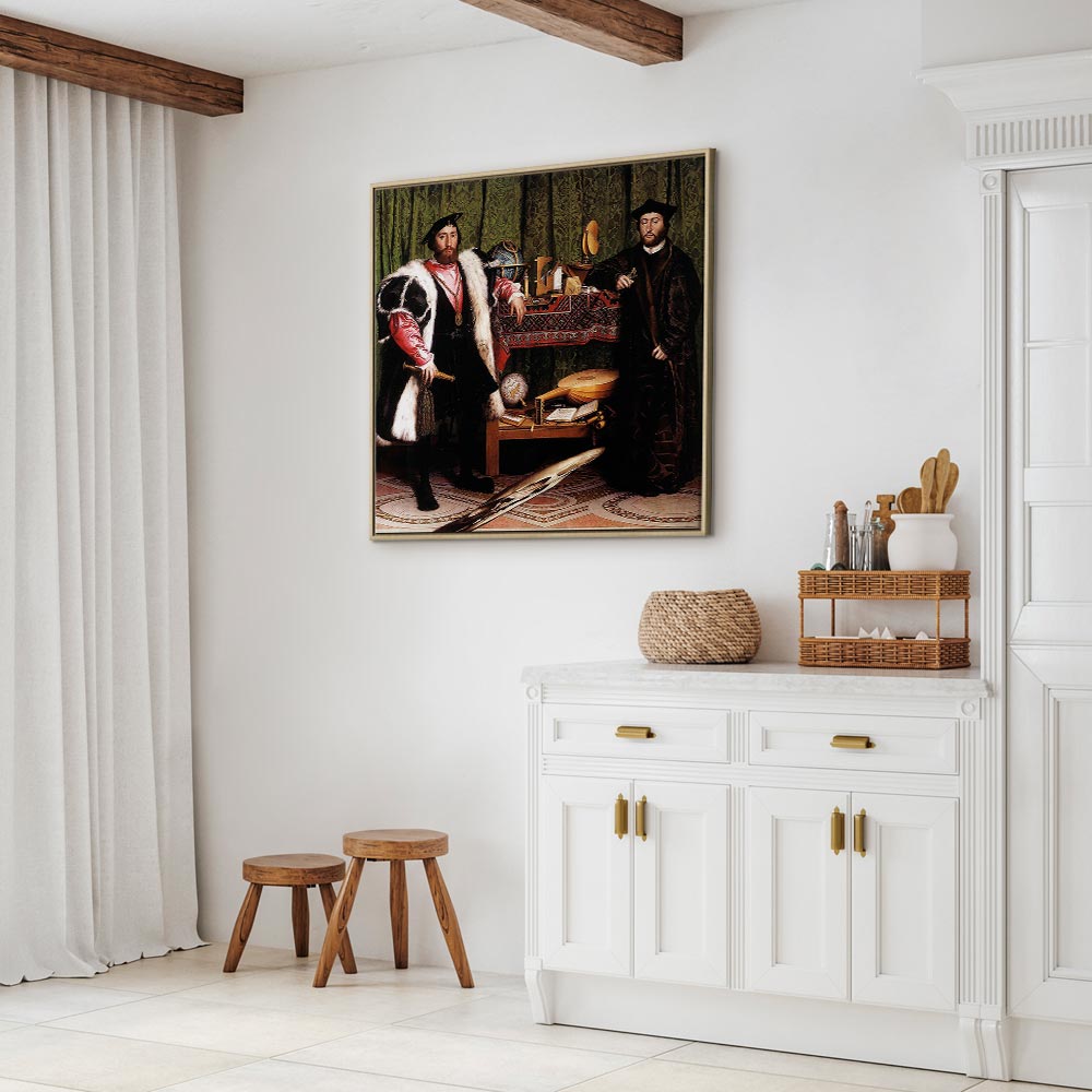 Holbein Ambassadors Renaissance Canvas Print