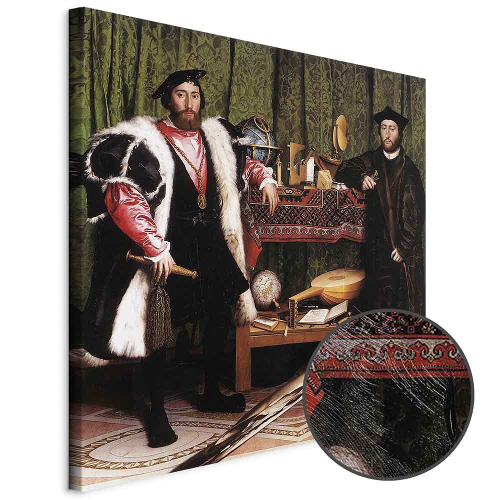 Holbein Ambassadors Renaissance Canvas Print