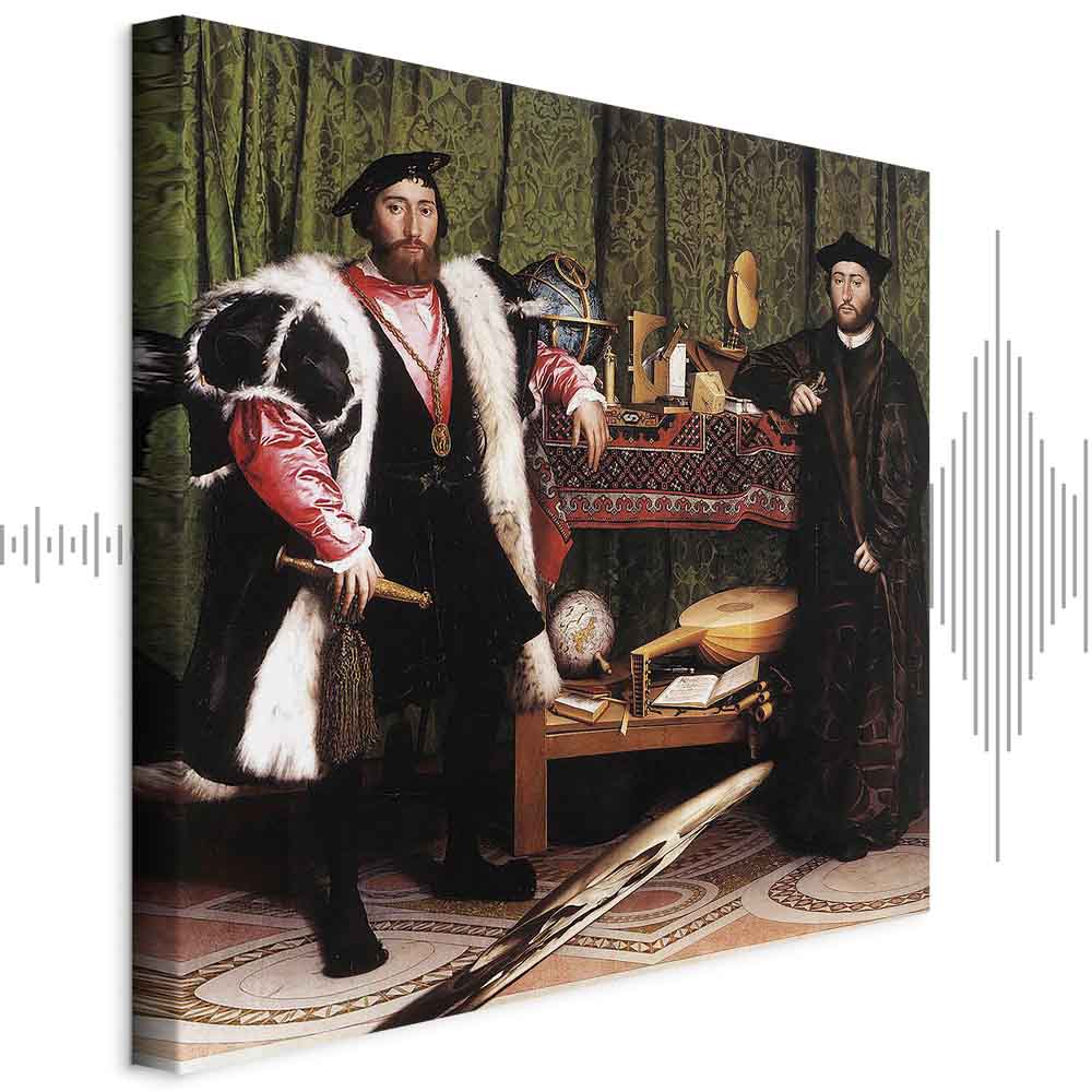 Holbein Ambassadors Renaissance Canvas Print