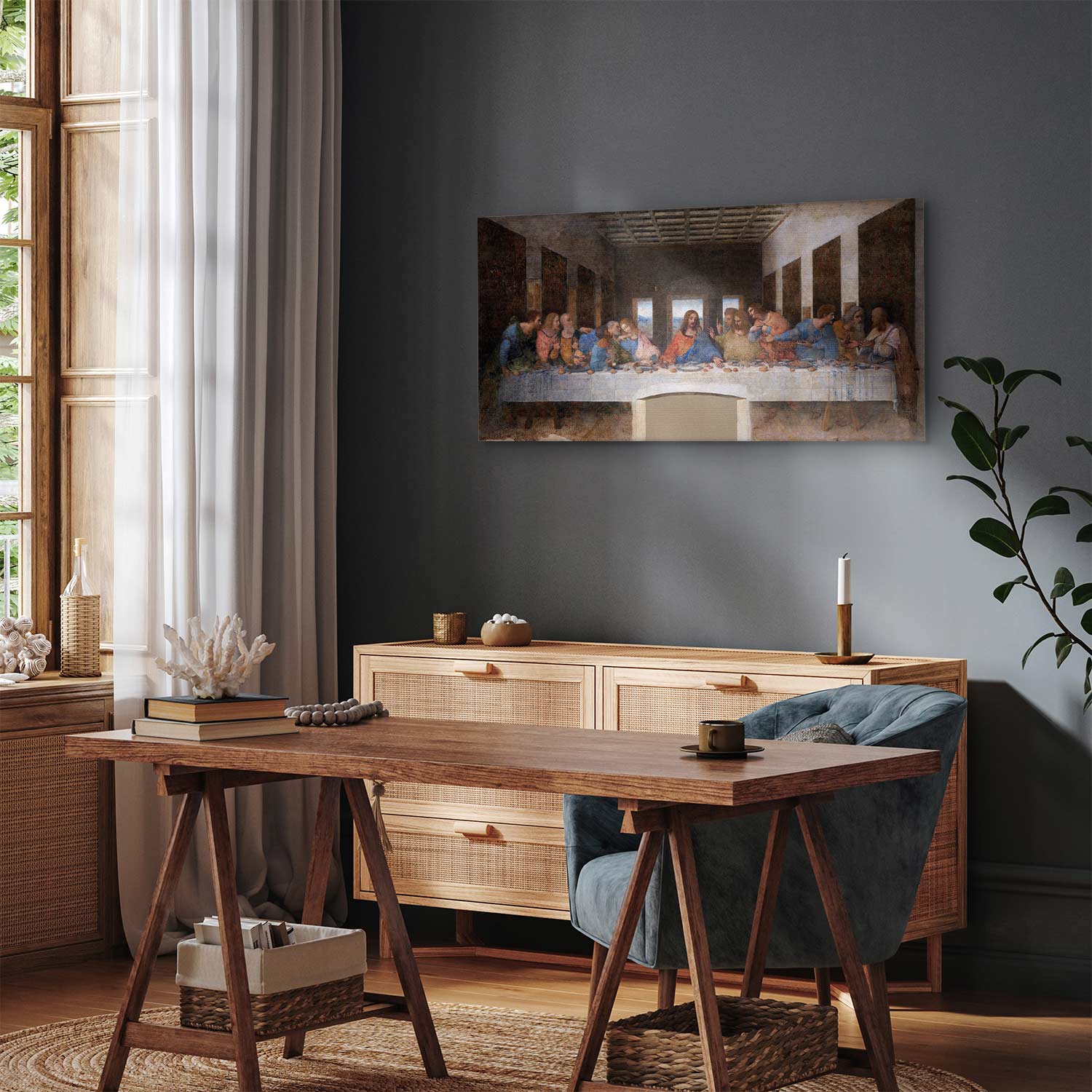 Leonardo da Vinci Last Supper Classic Canvas Print