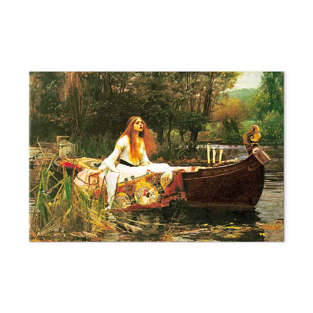 Lady of Shalott Pre-Raphaelite Canvas Print