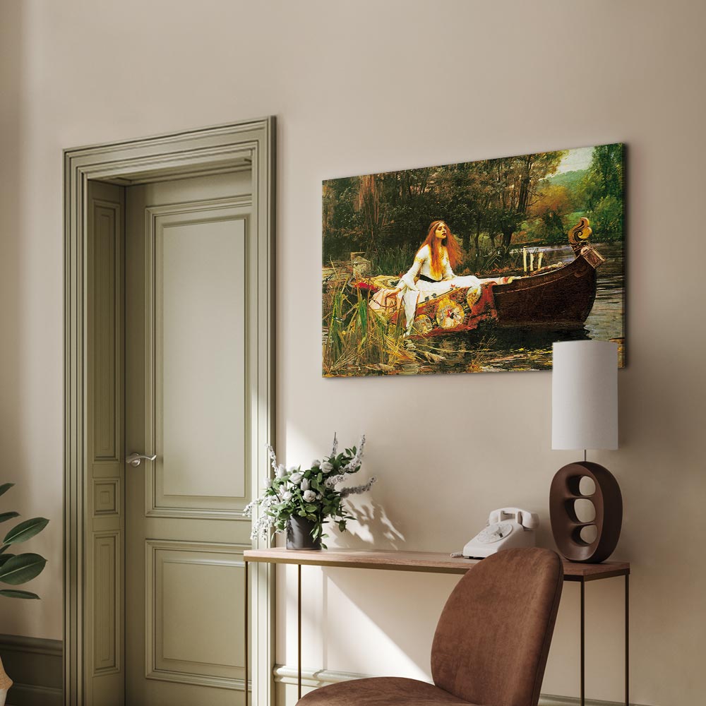 Lady of Shalott Pre-Raphaelite Canvas Print