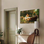 Lady of Shalott Pre-Raphaelite Canvas Print