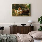Lady of Shalott Pre-Raphaelite Canvas Print
