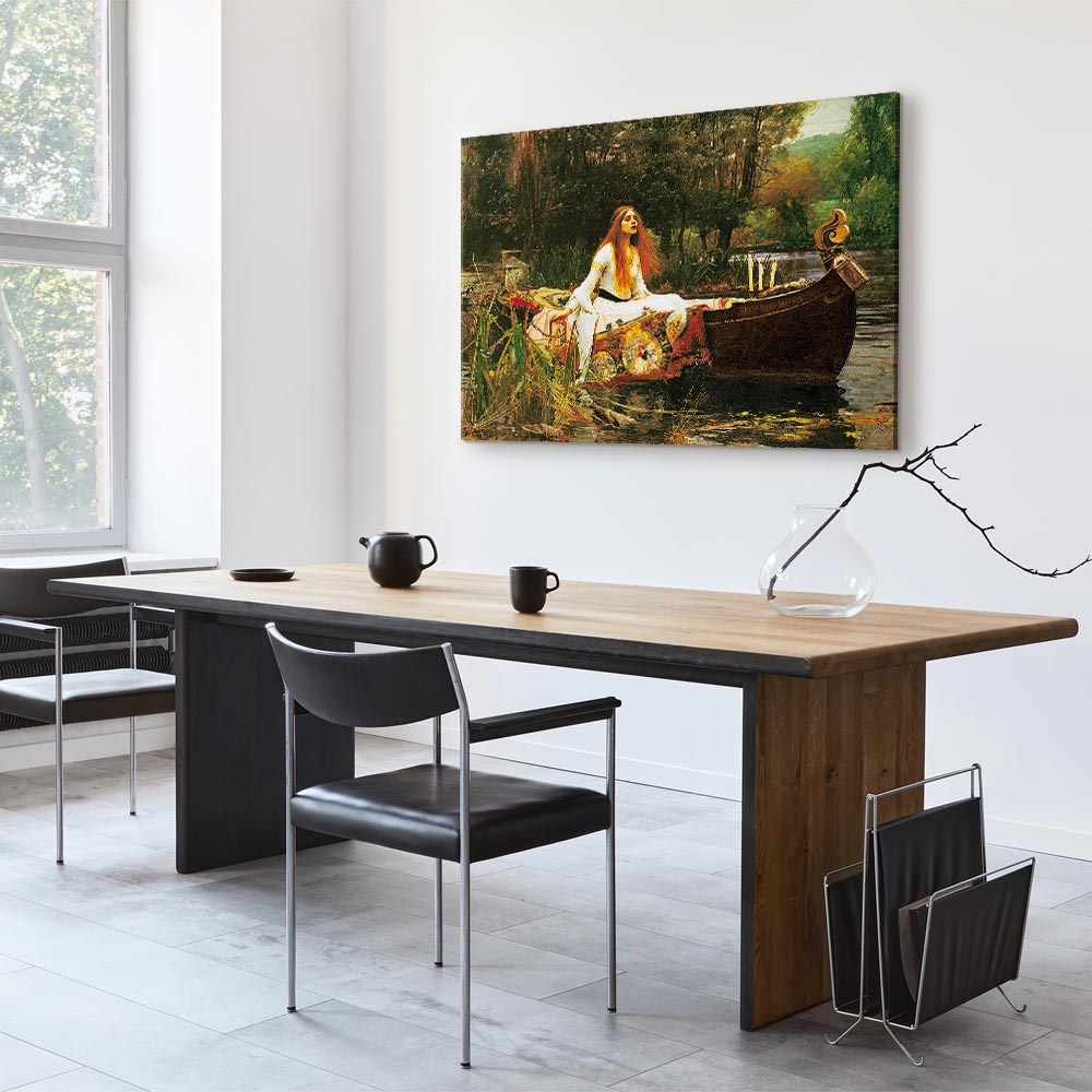 Lady of Shalott Pre-Raphaelite Canvas Print