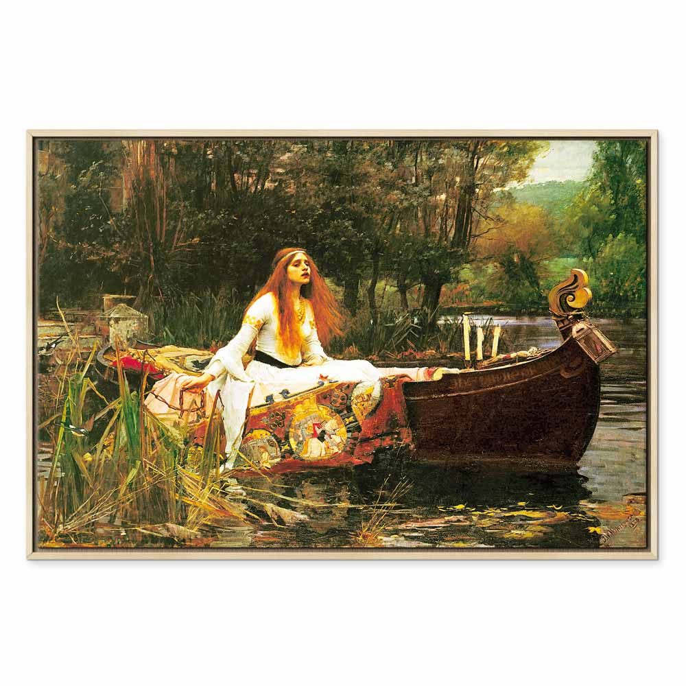 Lady of Shalott Pre-Raphaelite Canvas Print