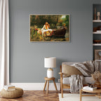 Lady of Shalott Pre-Raphaelite Canvas Print