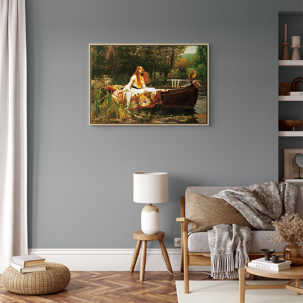 Lady of Shalott Pre-Raphaelite Canvas Print