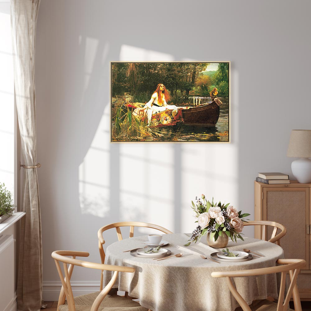 Lady of Shalott Pre-Raphaelite Canvas Print
