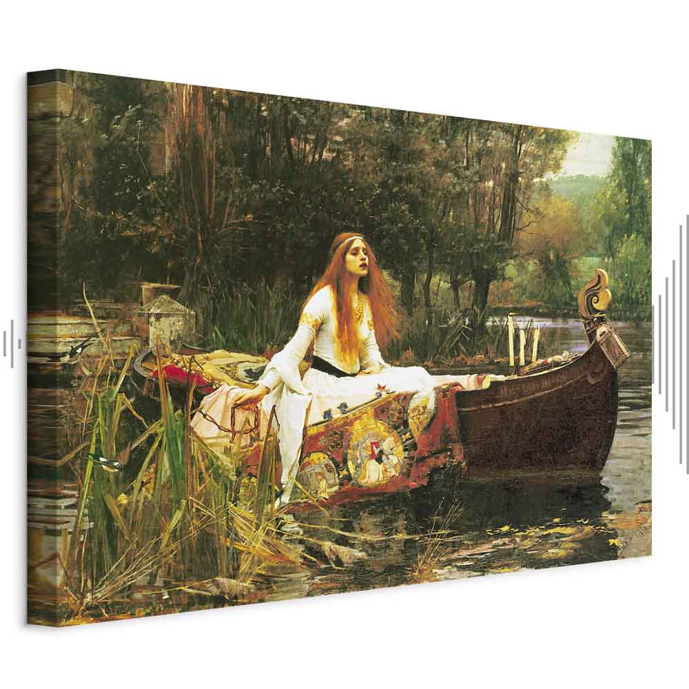 Lady of Shalott Pre-Raphaelite Canvas Print