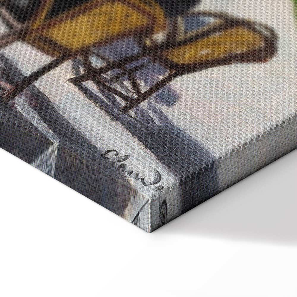 Monet Terrace at Sainte-Adresse Classic Canvas Print