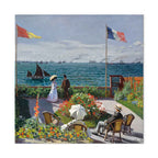 Monet Terrace at Sainte-Adresse Classic Canvas Print