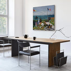 Monet Terrace at Sainte-Adresse Classic Canvas Print