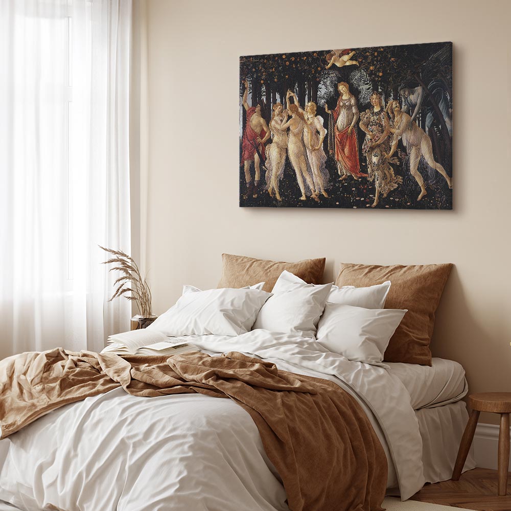 Botticelli Primavera Renaissance Canvas Print