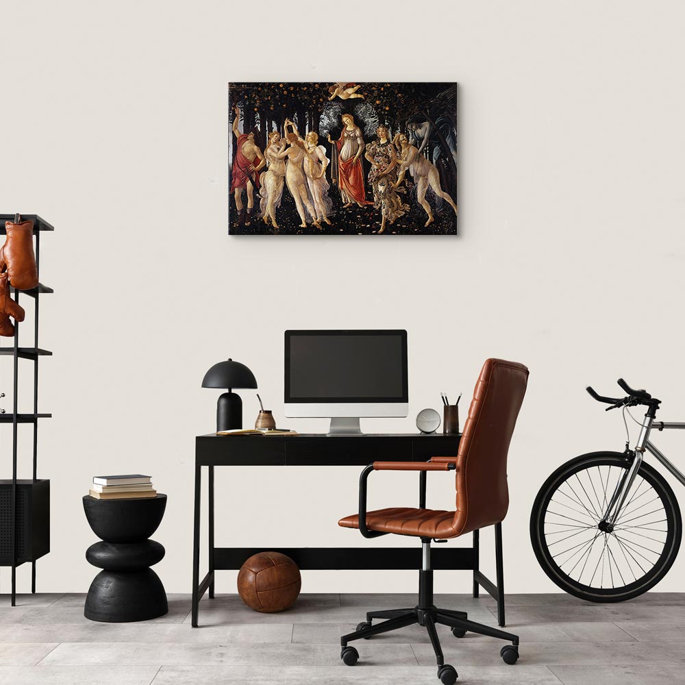 Botticelli Primavera Renaissance Canvas Print
