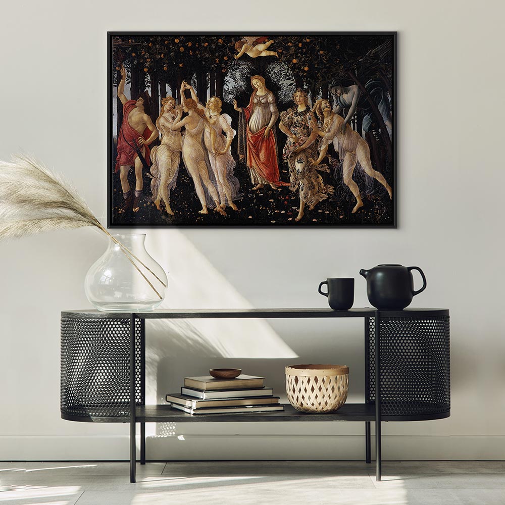 Botticelli Primavera Renaissance Canvas Print