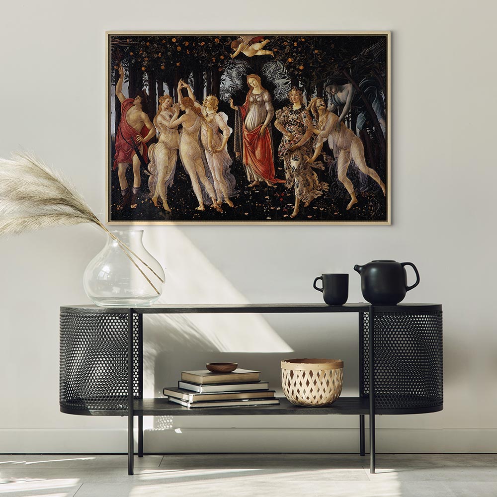 Botticelli Primavera Renaissance Canvas Print