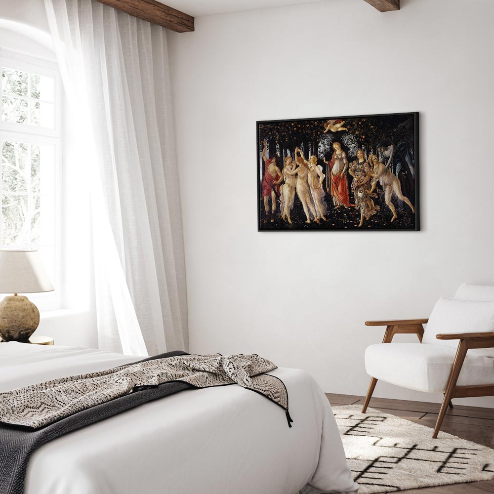 Botticelli Primavera Renaissance Canvas Print