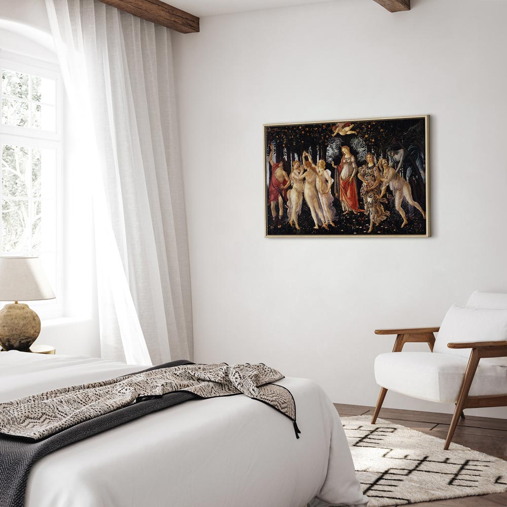 Botticelli Primavera Renaissance Canvas Print
