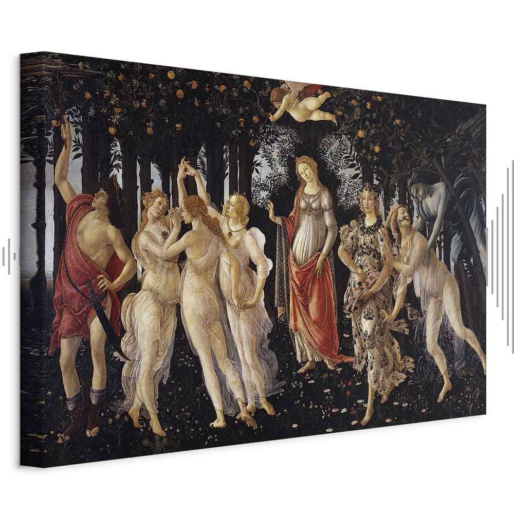 Botticelli Primavera Renaissance Canvas Print