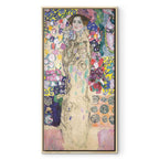 Klimt Maria Munk Gold Portrait Canvas Print