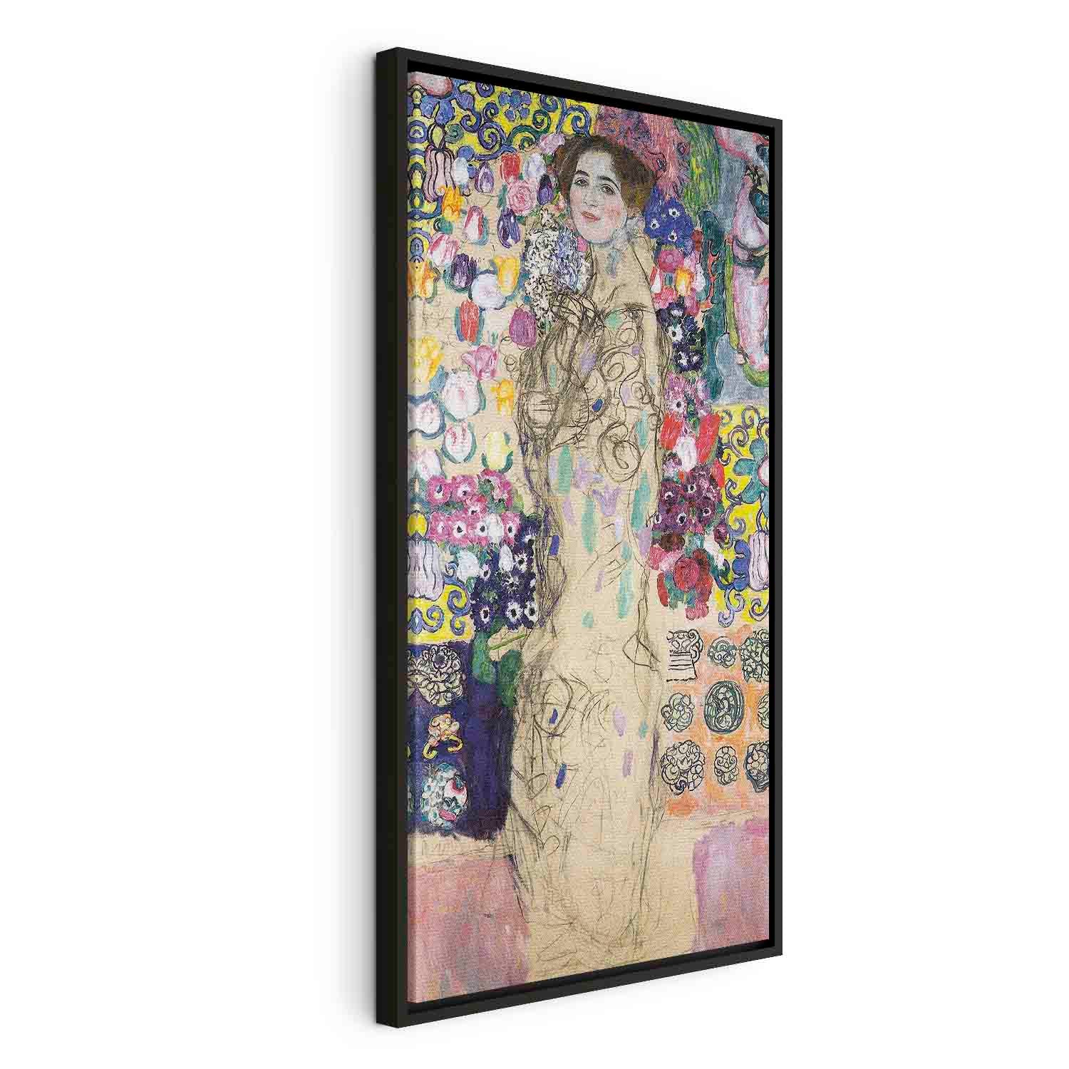 Klimt Maria Munk Gold Portrait Canvas Print
