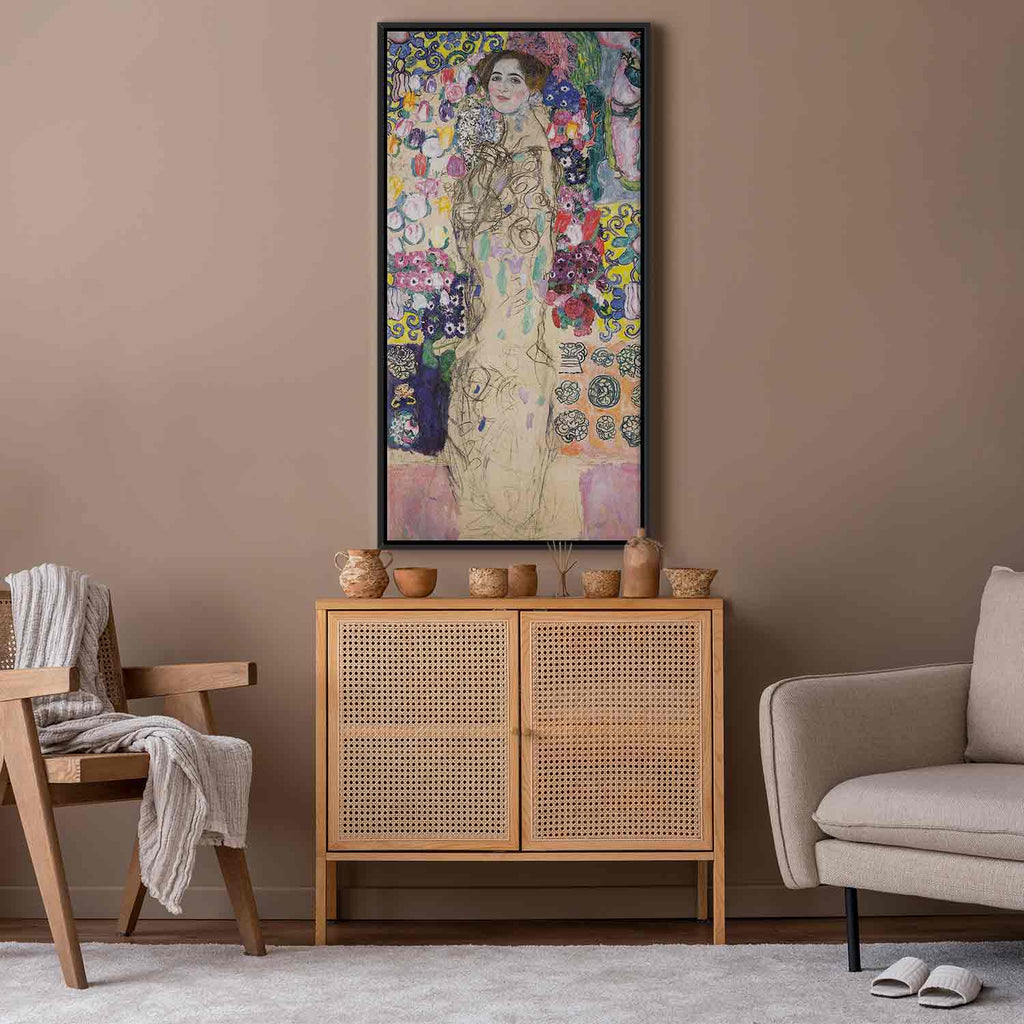 Klimt Maria Munk Gold Portrait Canvas Print