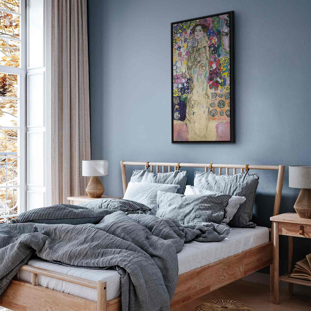 Klimt Maria Munk Gold Portrait Canvas Print