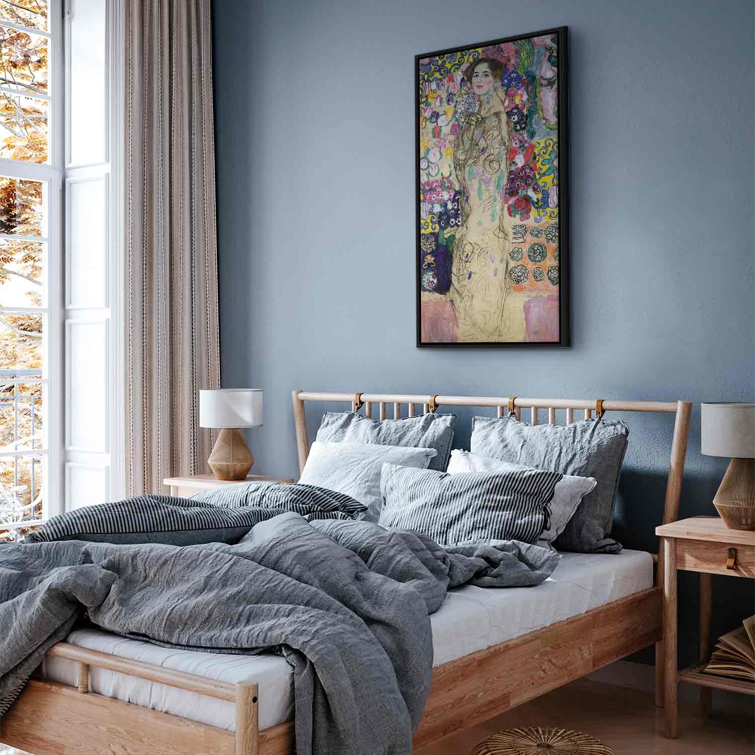 Klimt Maria Munk Gold Portrait Canvas Print