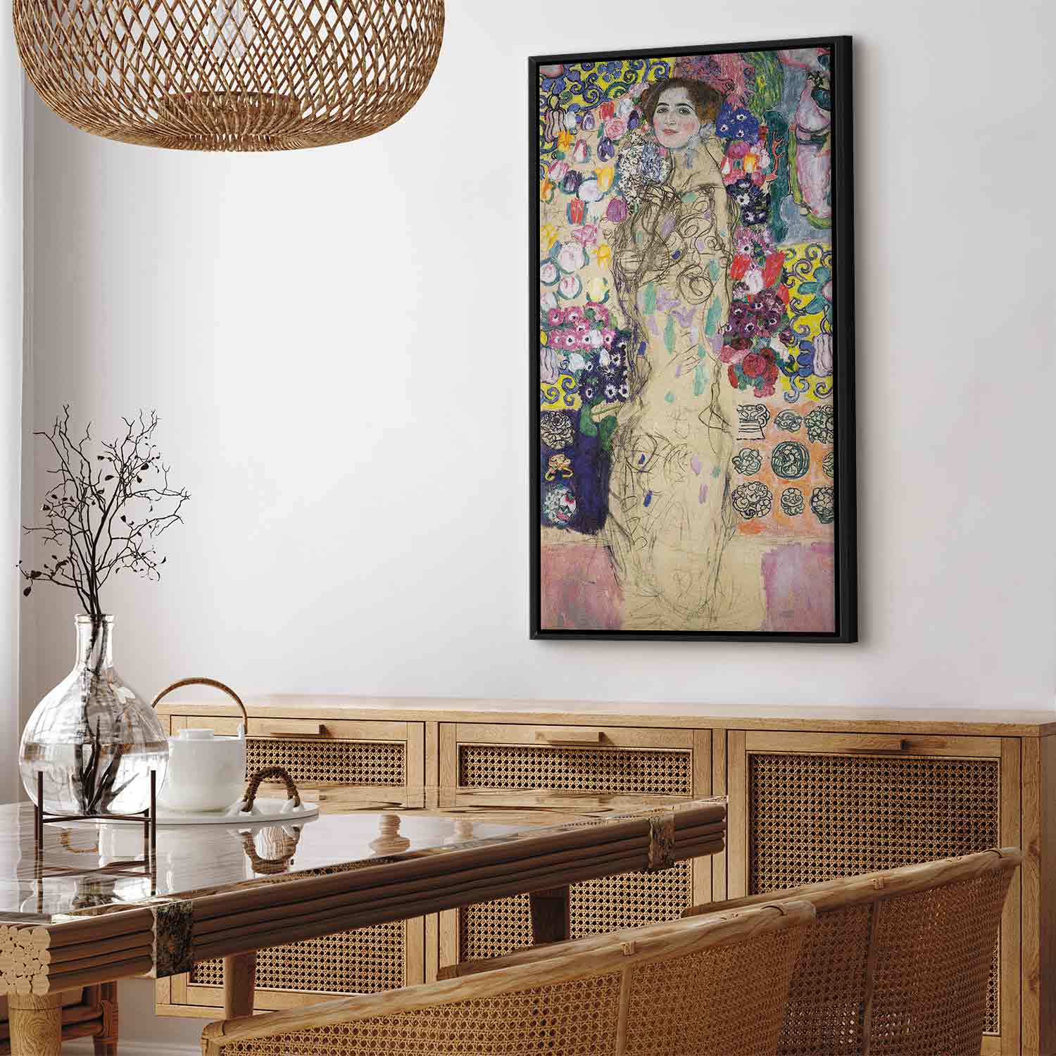 Klimt Maria Munk Gold Portrait Canvas Print