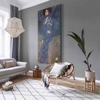 Klimt Miss Emilie Floge Portrait DIY Large Canvas Print