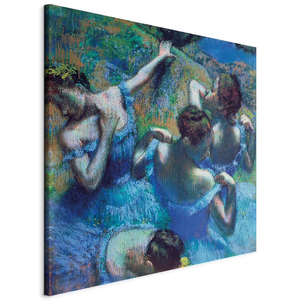 Canvas Print Blue Dancers II