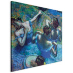Canvas Print Blue Dancers II