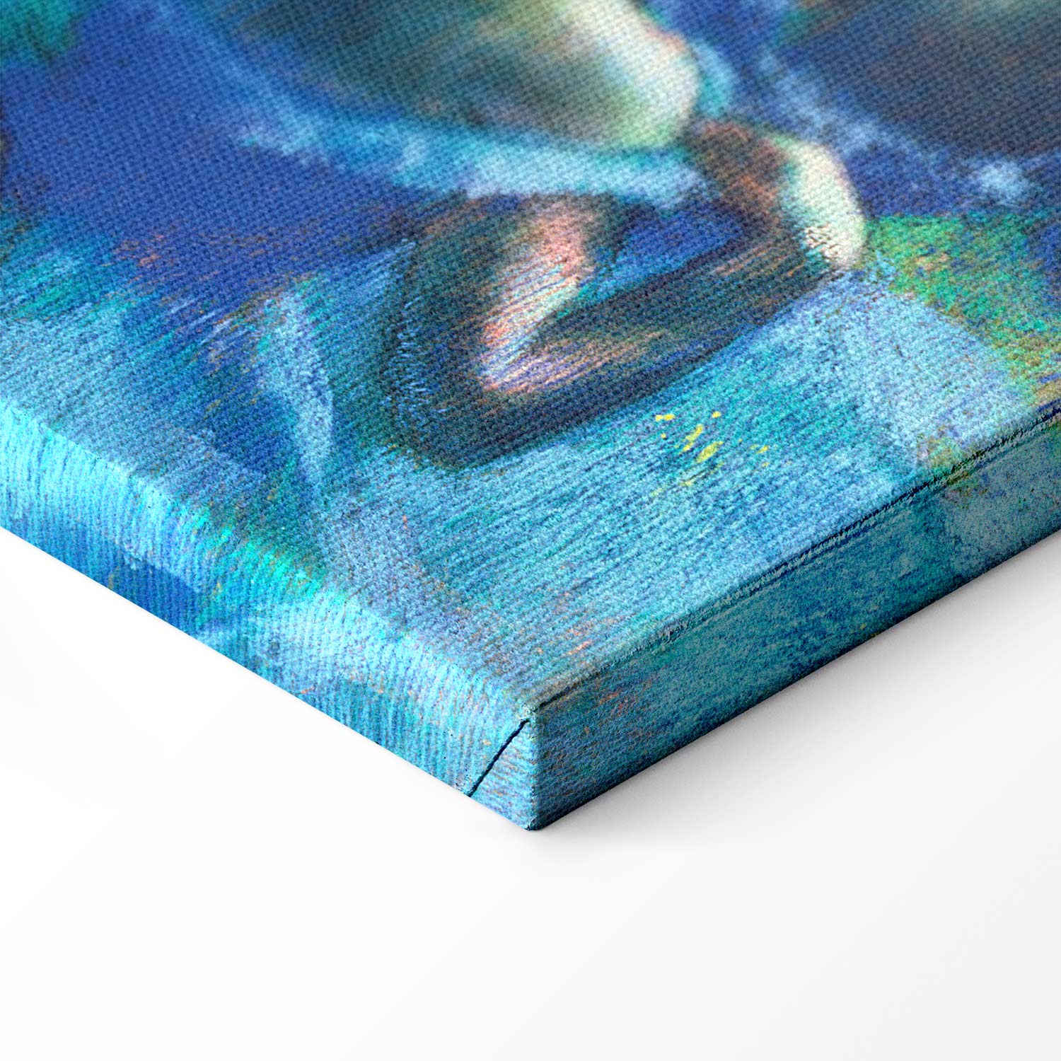 Blue Dancers Ballet Classic Canvas Print