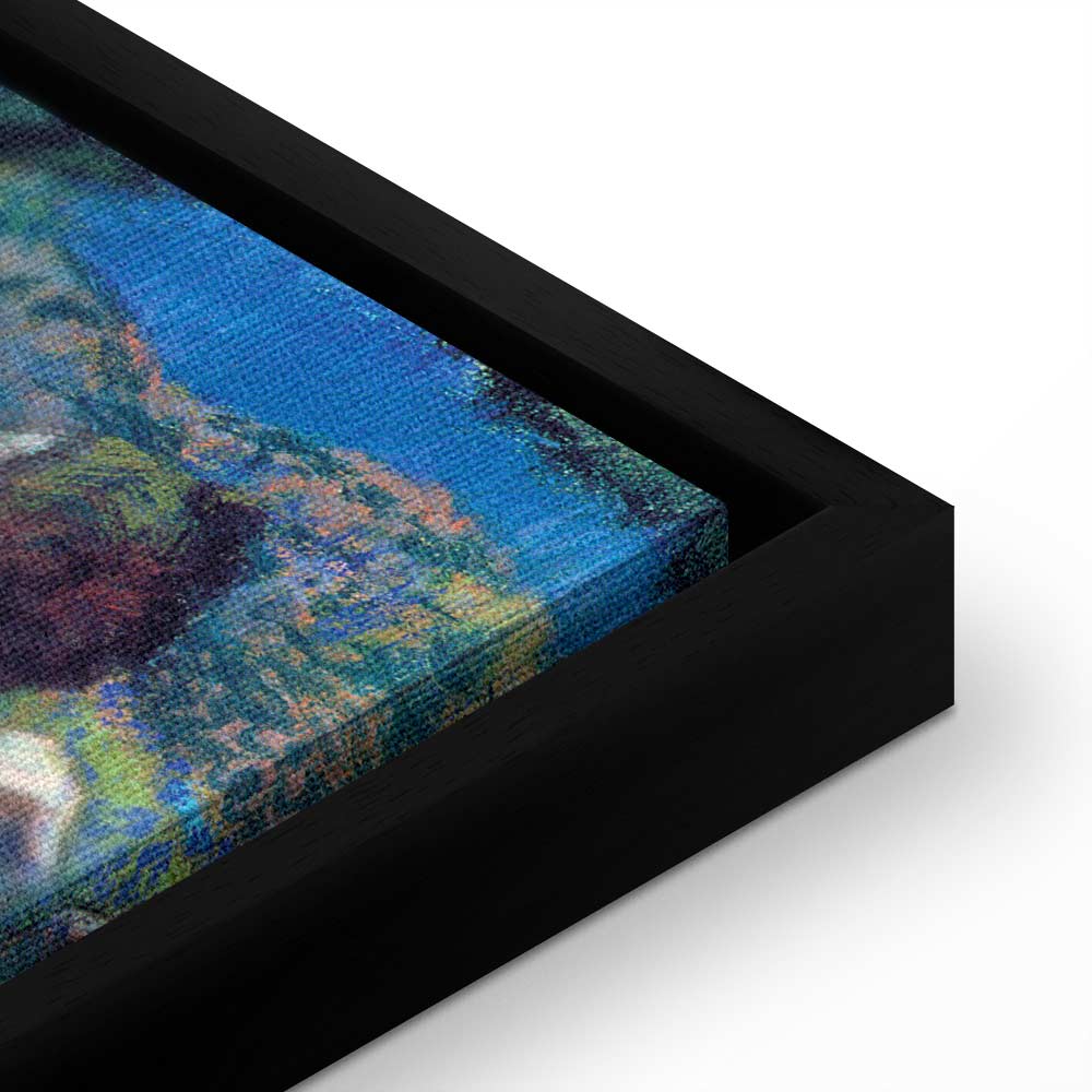 Blue Dancers Ballet Classic Canvas Print