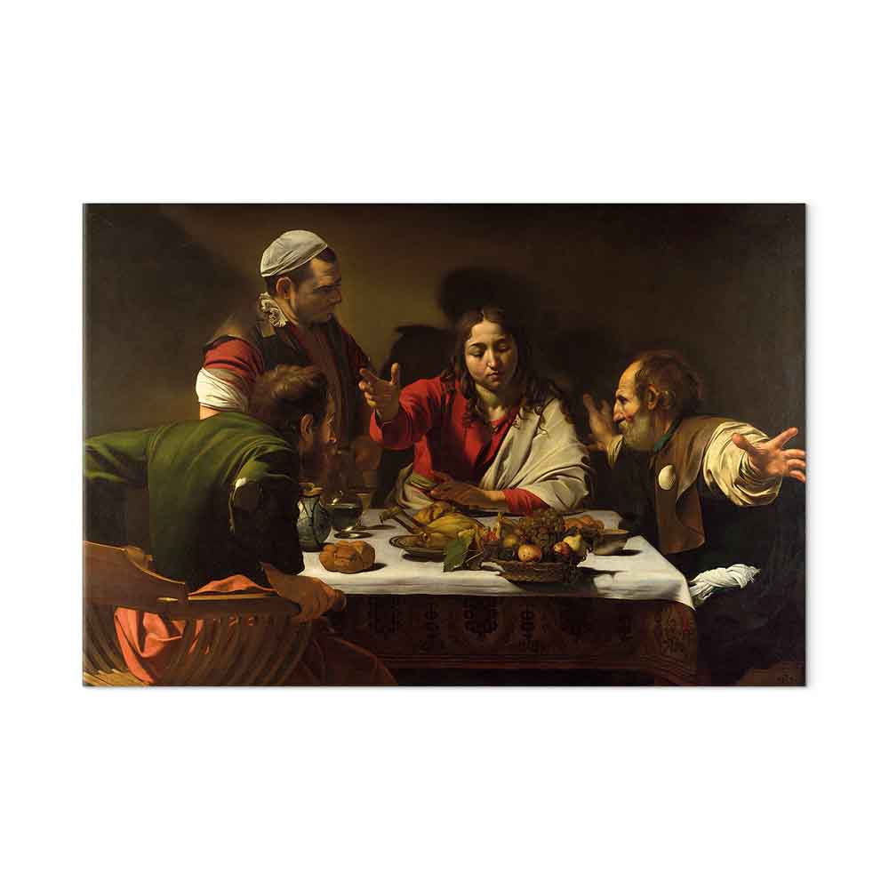 Caravaggio Supper at Emmaus Classic Canvas Print