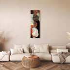 Klimt Goldfish Abstract Woman Canvas Print