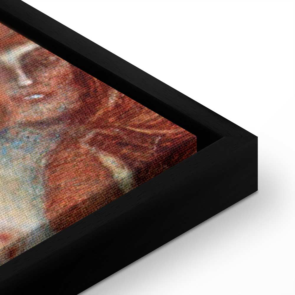 Klimt Goldfish Abstract Woman Canvas Print