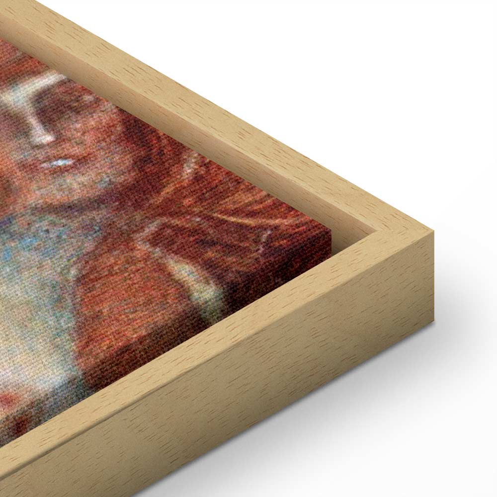 Klimt Goldfish Abstract Woman Canvas Print