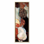 Klimt Goldfish Abstract Woman Canvas Print