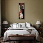 Klimt Goldfish Abstract Woman Canvas Print