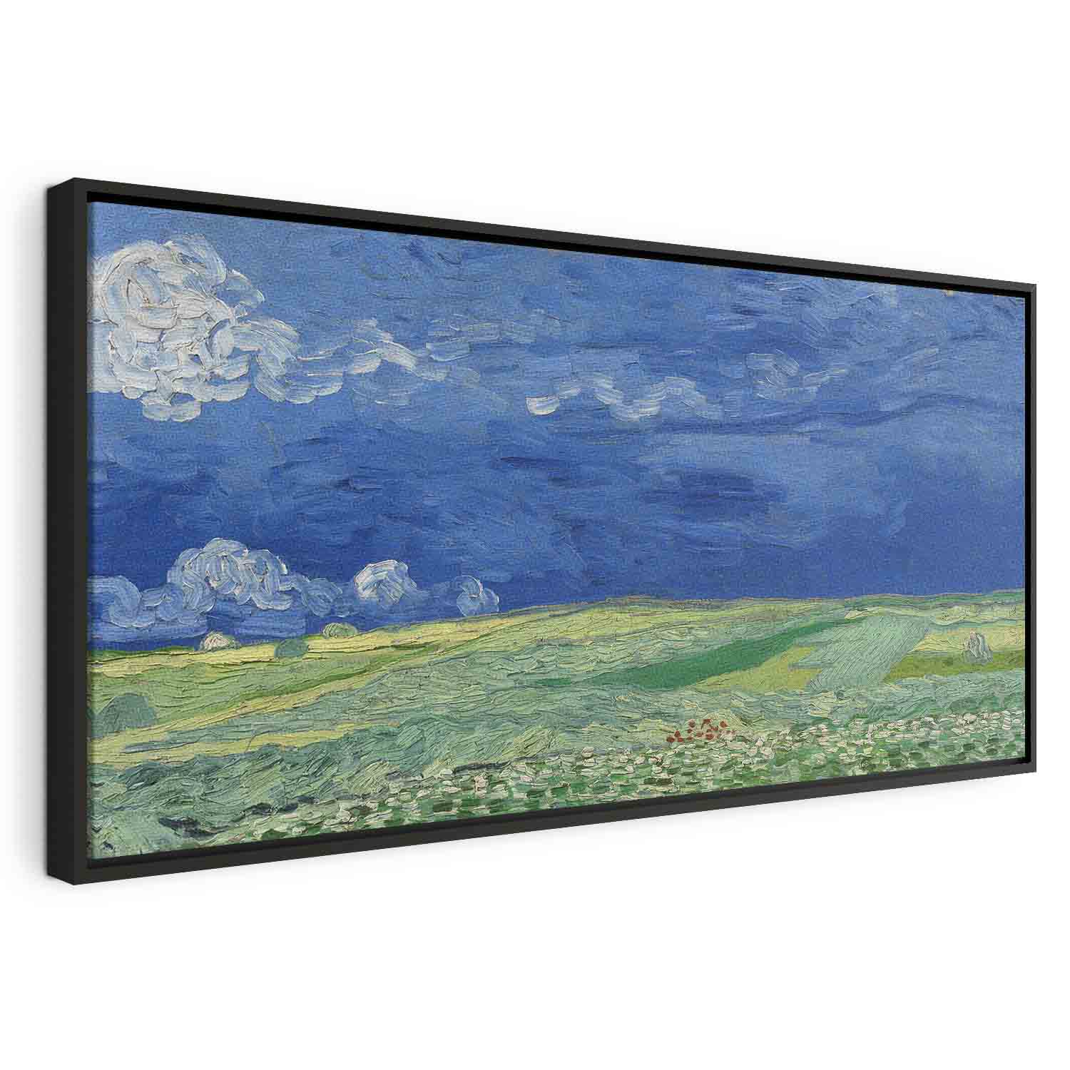 Wheatfield Thunderclouds Classic Canvas Print