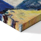 Monet Beach at Pourville Classic Canvas Print