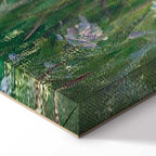 Monet In the Meadow Impressionist Canvas Print