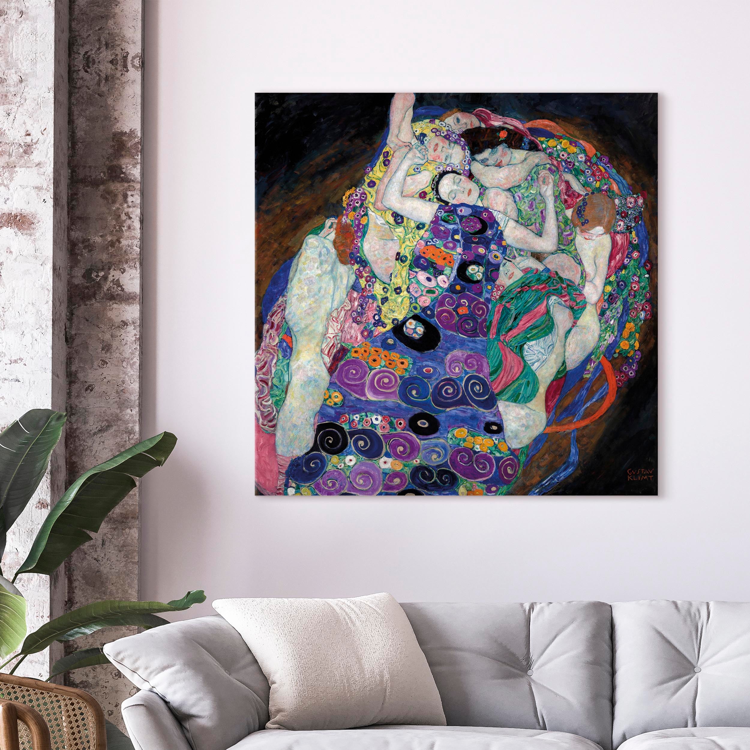 Canvas Print Virgin Reproductions